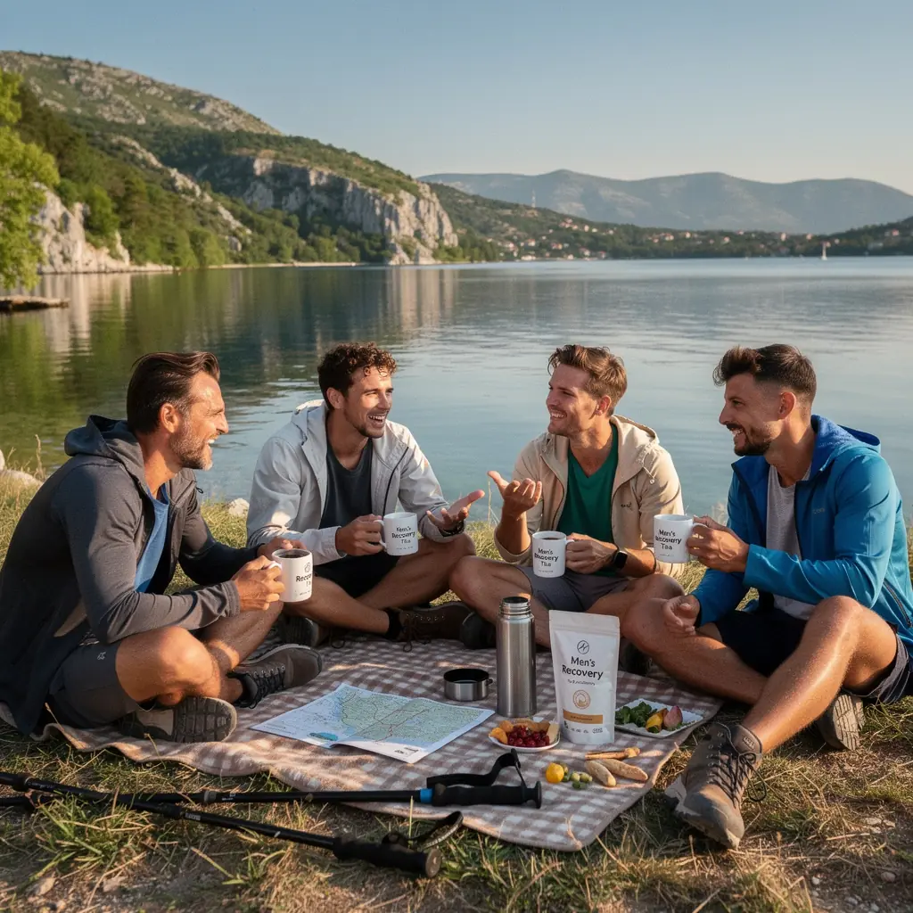 Šalica čaja s mirisnim sastojcima za smanjenje upale.